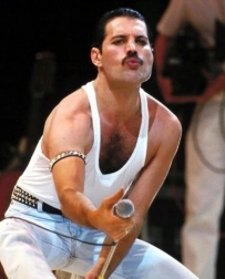 Diamantmaling FREDDIE MERCURY 30 × 40 cm
