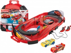 Carrera Speed Arena racebaan Disney Cars 2,77 m in draagbare koffer