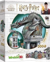 3D puzzle WREBBIT Harry Potter: Gringotts Bank 300 pieces