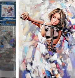 Norimpex Diamond Painting Violinist 30x40 cm