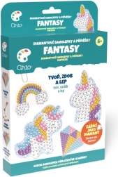 Arto adesivi e ciondoli diamantati – set fantasy
