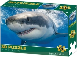 3D-puzzel witte haai