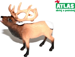 Handbeschilderd hertenfiguur 10 cm