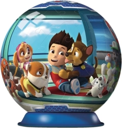 Ravensburger 3D-puslesfære Paw Patrol 72 brikker