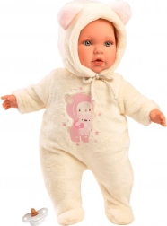 Dojenček punčka Julia 42 cm z mehkým trebuščkom Llorens