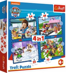 Puzzle 4in1 Paw Patrol – Storie cucciolose