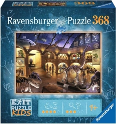 RAVENSBURGER EXIT – Notte al museo: puzzle escape per bambini (368 pezzi)