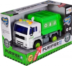 Garbage Truck with Music, Lights and Lift 1:20