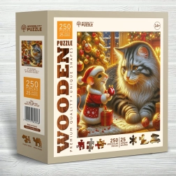 WOODEN CITY wooden puzzle Cat and Mouse 250 pieces