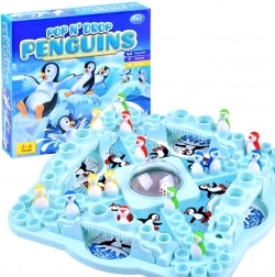 Race Game Penguins on Ice