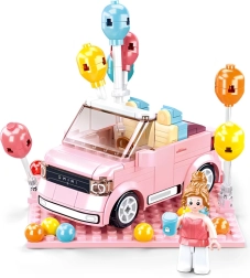Sluban Girls Dream Mini rosa Cabriolet