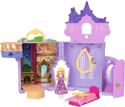 Disney prinses Rapunzel – draagbaar kasteelhutje met pop