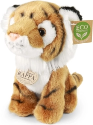 Plys-tiger ECO-FRIENDLY siddende 18 cm