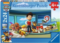 Puzzle Ravensburger Paw Patrol 2×24 pezzi