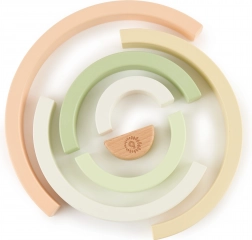 Bieco houten stapelbare regenboog voor kinderen