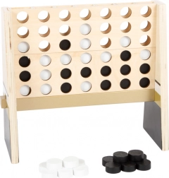 Houten spel Vier op een Rij Small Foot Gold Edition
