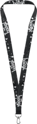 BAAGL lanyard lungo per chiavi con motivo spaziale – nero