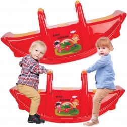 Pilsan double rocker swing red