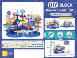 Set di costruzioni mare corallino e fiori – 76 pezzi