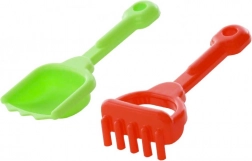 Set pelle et râteau pour le sable 22 cm