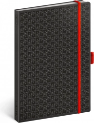 NOTIQUE lined notebook TERIBEAR A5, black, 15 × 21 cm