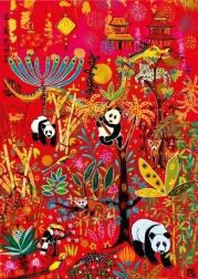 Pandas Puzzle 1000 Pieces MAGNOLIA