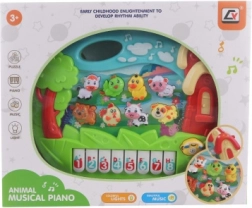Pianino per bambini con animaletti a batteria