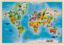 Goki wooden puzzle Our World 192 pieces