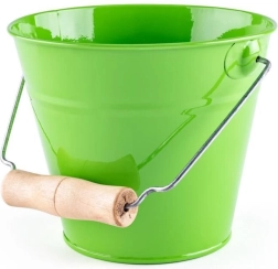 Secchiello da giardino WOODY – metallo verde