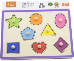 Viga Drvene Puzzle Oblik s Drškama