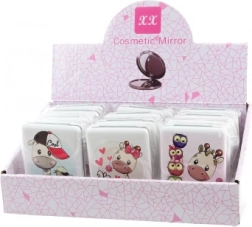 Kieszonkowe lusterko z motywem żyrafy, 6 wzorów