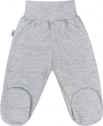 Semi-grenouillère pour bébé NEW BABY Classic II grise