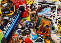 Sestavljanka Zbirka Retro Fotoaparatov 1000 Kosov