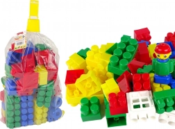 Color construction blocks medium - 65 pieces