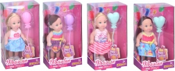 bambolina con palloncino 11 cm