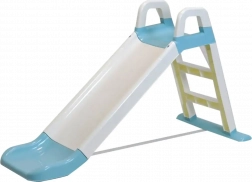 Doloni children's slide 140 cm – White-light blue