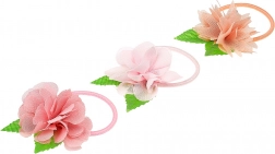 Elastične gumice za kosu s cvijetom Chayenne 3 kom