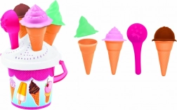 Set de sable fabrication de glace