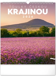 Calendario da parete Passeggiate nel paesaggio ceco 2026