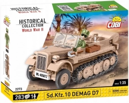 Zestaw modelu półgąsienicowego ciągnika Sd.Kfz. 10 DEMAG D7 w skali 1:35