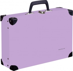 PASTELINI Laminated Suitcase Purple