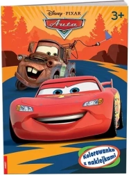 Disney Pixar Cars – libro da colorare con adesivi