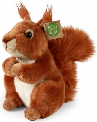 Sitting Plush Squirrel 23 cm ECO-FRIENDLY