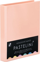 Classeur catalogue A4 PASTELINI abricot