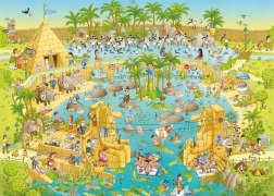 Heye Puzzle Crazy ZOO: Nile Exhibit 1000 pieces