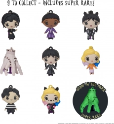 Kolekcjonerskie klipsy Wednesday – postacie z serialu