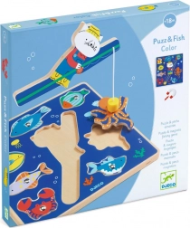 Djeco insert puzzle Fishing