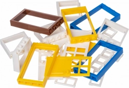 L-W Toys Creative Set of Colorful Windows and Doors