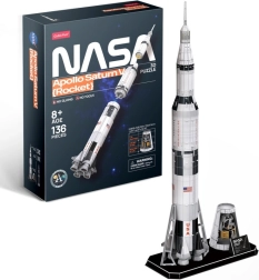 3D puzzle Saturn V Rocket – 136 dijelova