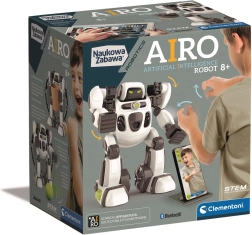 Robot airo – kit éducatif interactif avec intelligence artificielle de clementoni